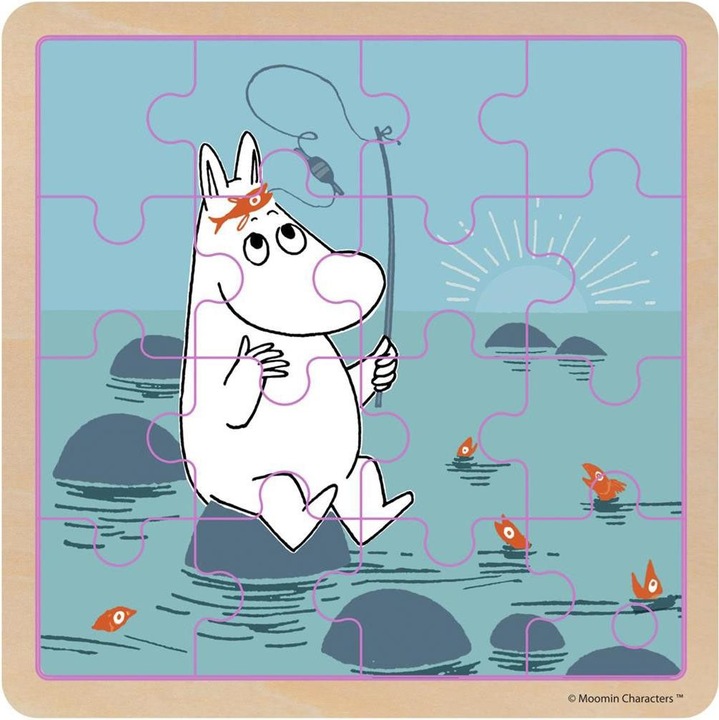 Barbo Toys Mumó kirakós játék, 16 darabos, 2 éves kortól