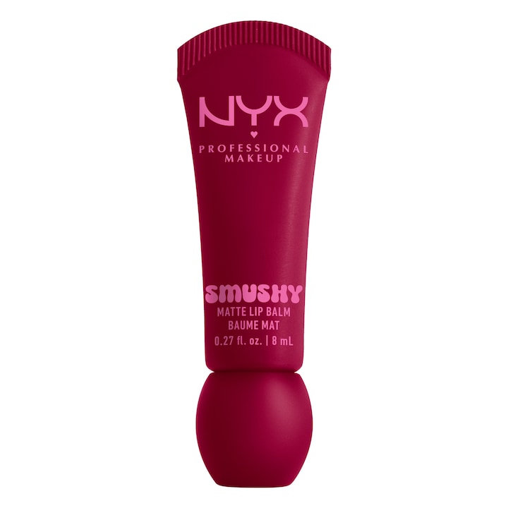 Матов балсам за устни NYX Professional Makeup Smushy 11 Squeeze N'Sizzle, Лесен за размазване цвят, 8 мл