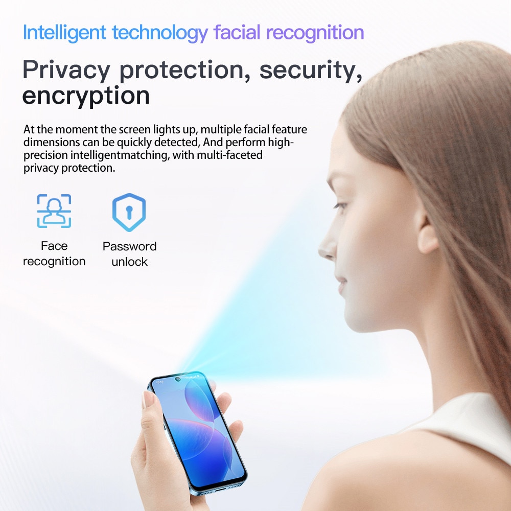Telefon mobil inteligent Rainbuvvy XS19 Pro, 2GB RAM, 16GB ROM, 3.88 inch, Negru, Dual SIM