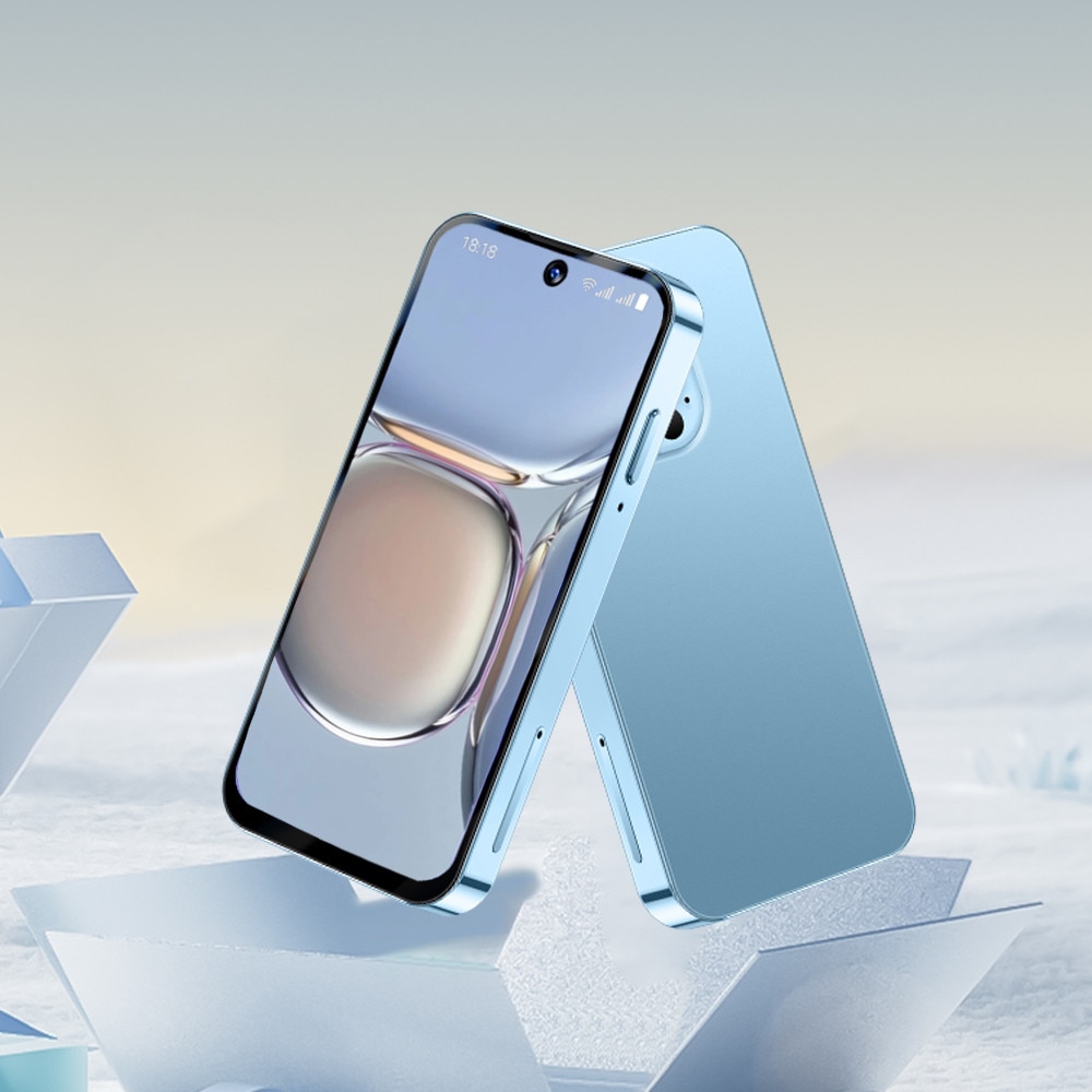 Rainbuvvi xs19 Pro Mini telefon mobil 3GB RAM 32GB ROM 3.88 inch 4G Mini telefon mobil 2000mAh Android 12 Violet