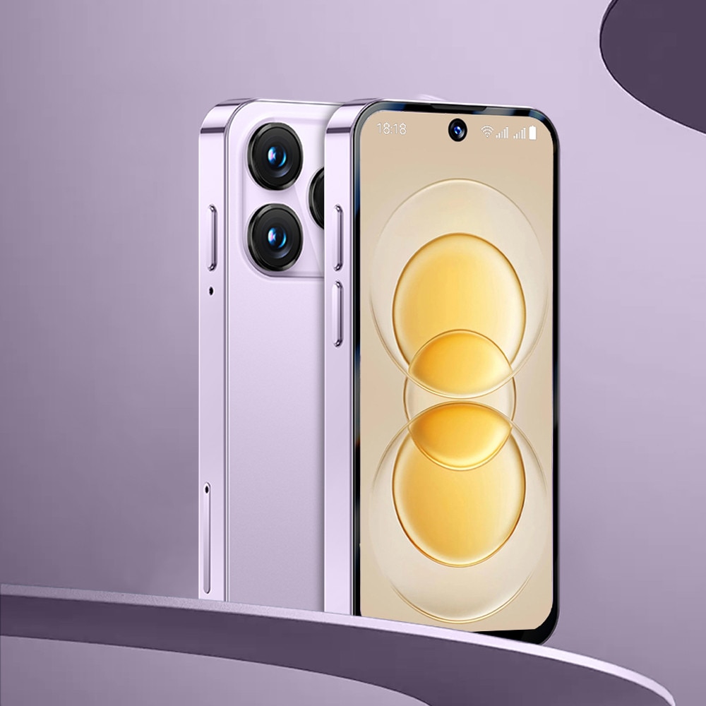 Rainbuvvi xs19 Pro Mini telefon mobil 3GB RAM 32GB ROM 3.88 inch 4G Mini telefon mobil 2000mAh Android 12 Violet