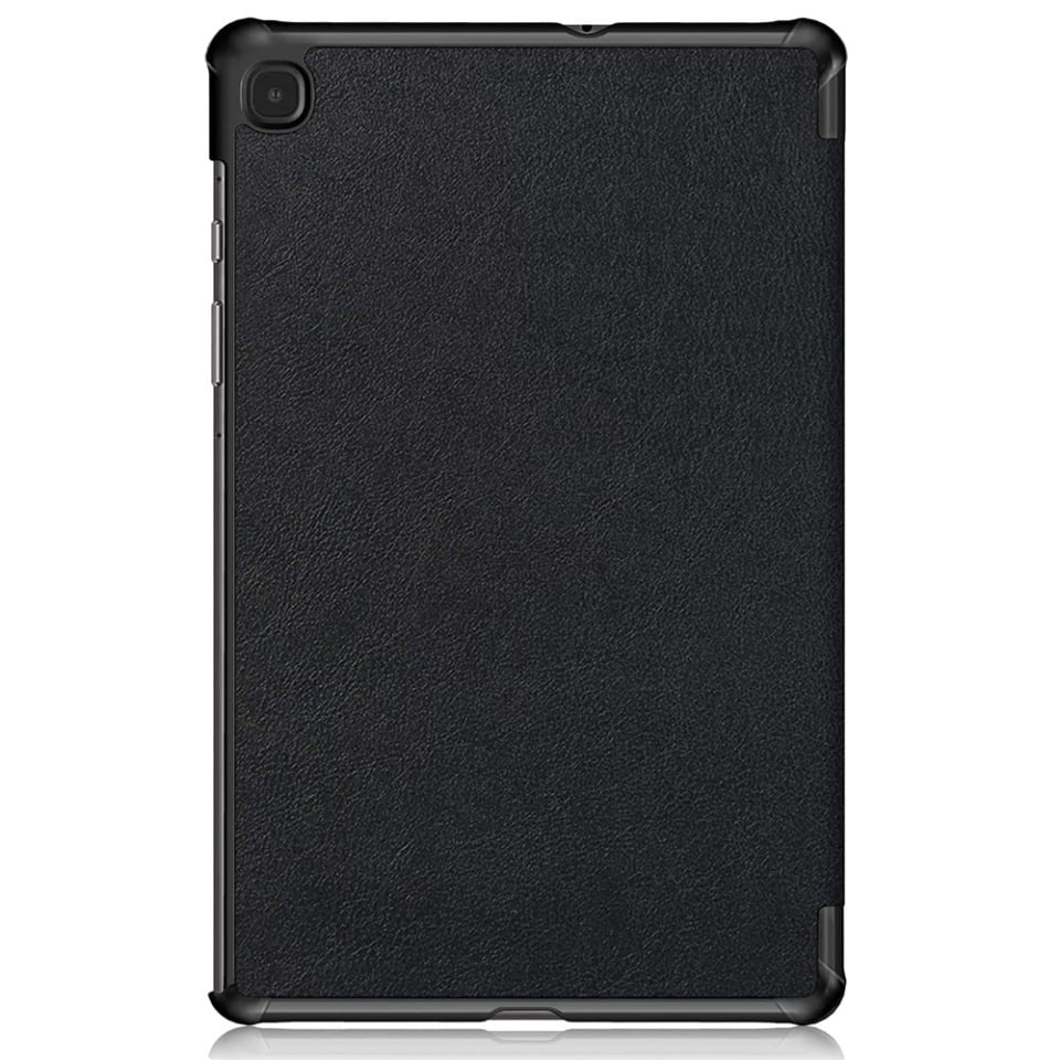 Husa tableta pentru Samsung Galaxy Tab S6 Lite (2020 / 2022 / 2024), SKYDDAR INNOVATION, cu suport Multi-Unghi si functie Sleep/Wake, FoldPro, Negru, set cu sticker