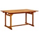 Masa de gradina, (150-200)x100x75 cm, lemn masiv de acacia