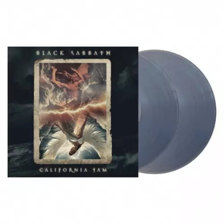 Black Sabbath: California Jam (Broadcast Recording) 2x LP (vinyl) Coloured Clear Vinyl