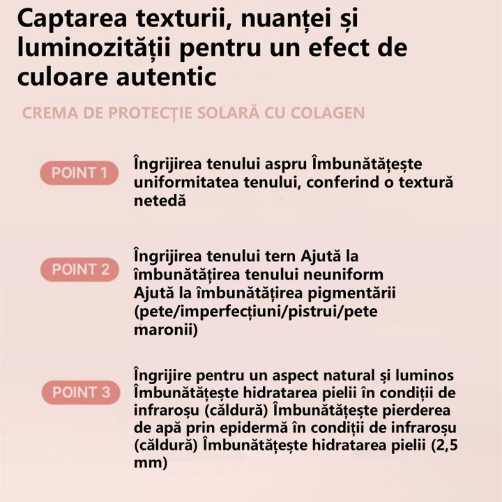 Medicube Arckrém, UV védelem, hidratálás, 50 ml