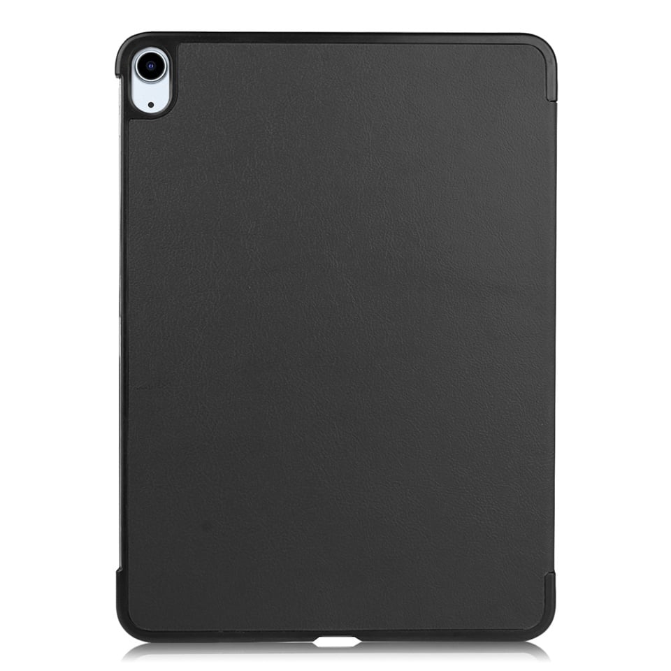 Husa tableta pentru iPad Air 11 (2024) / Air 11 (2025), SKYDDAR INNOVATION, cu suport Multi-Unghi si functie Sleep/Wake, FoldPro, Negru, set cu sticker