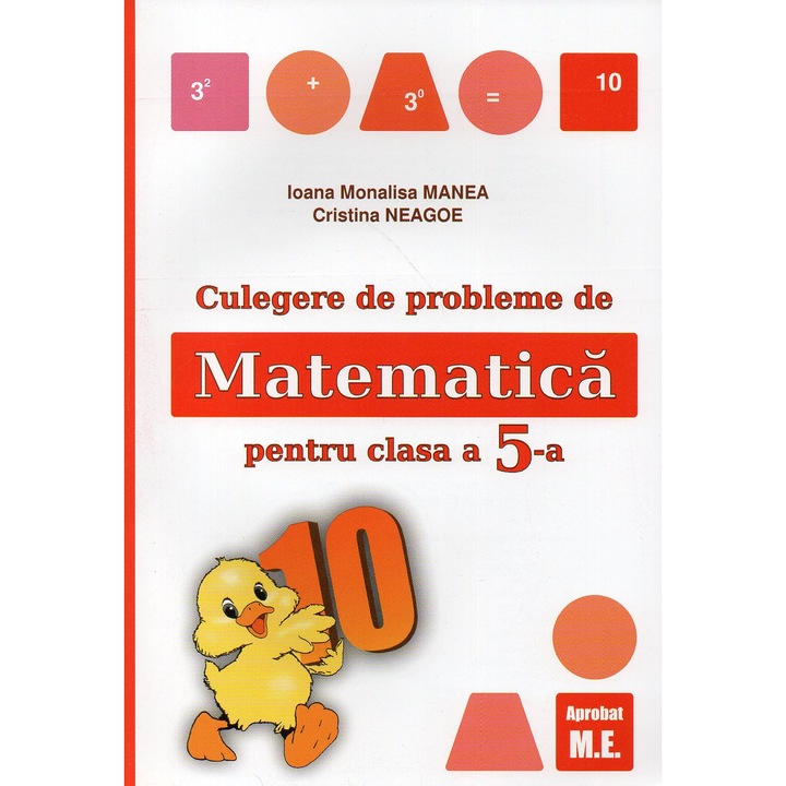 Culegere de probleme de matematica pentru clasa a V-a Editia 2025, Puisor, Ioana Monalisa Manea
