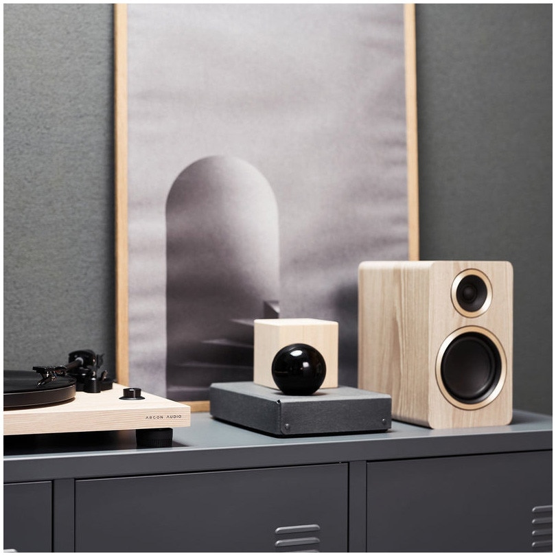 Boxe active Argon Audio FENRIS A4, 150W, Bluetooth, HDMI ARC, Phono, Ash