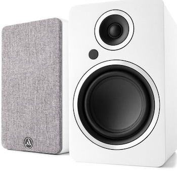 Boxe active Argon Audio FENRIS A5, 150W, Bluetooth, HDMI ARC, Phono, White