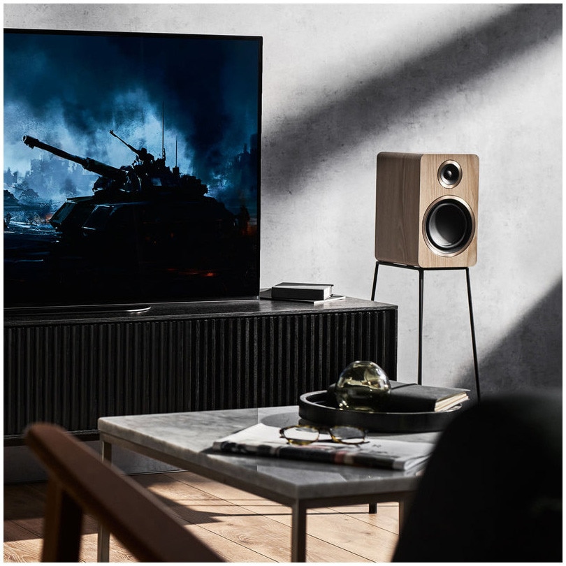 Boxe active Argon Audio FENRIS A5, 150W, Bluetooth, HDMI ARC, Phono, Ash