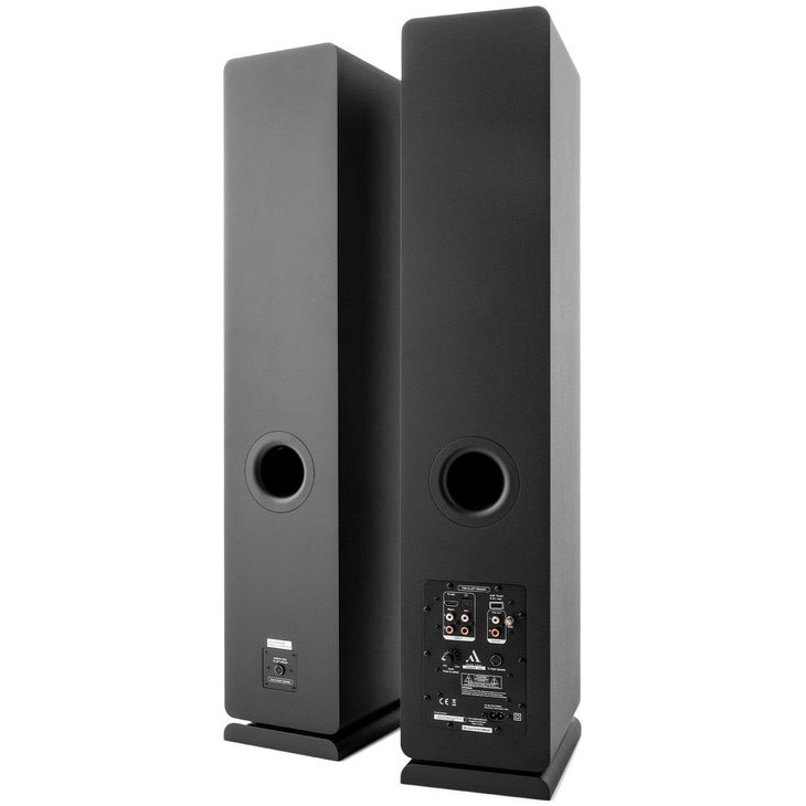 Boxe active de podea Argon Audio FENRIS A55, 150W, Bluetooth, HDMI ARC, Optic, Phono, Black
