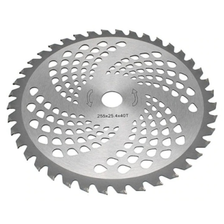 Disc cu dinti vidia 255x25.4x40T pentru motocoasa ONDULAT model ROTUND MX1024