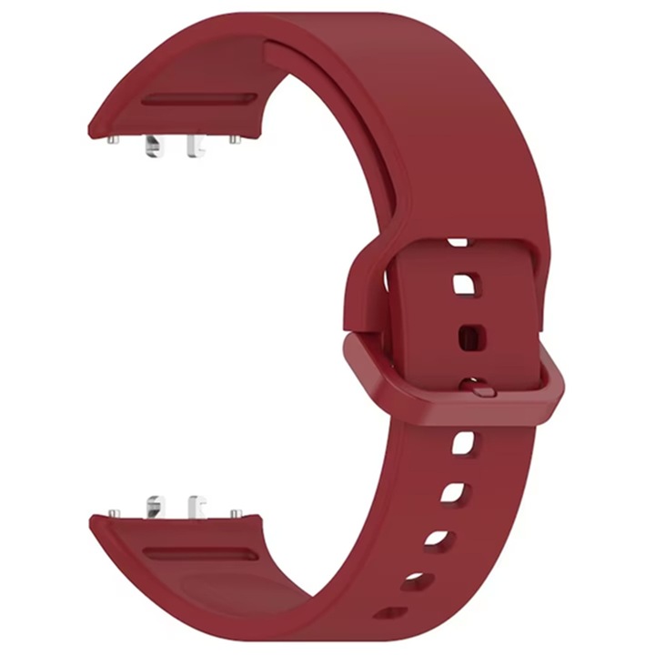 Curea compatibila Samsung Galaxy Fit3 Fit 3 SM-R390, Dual Stax®, silicon, Rosu