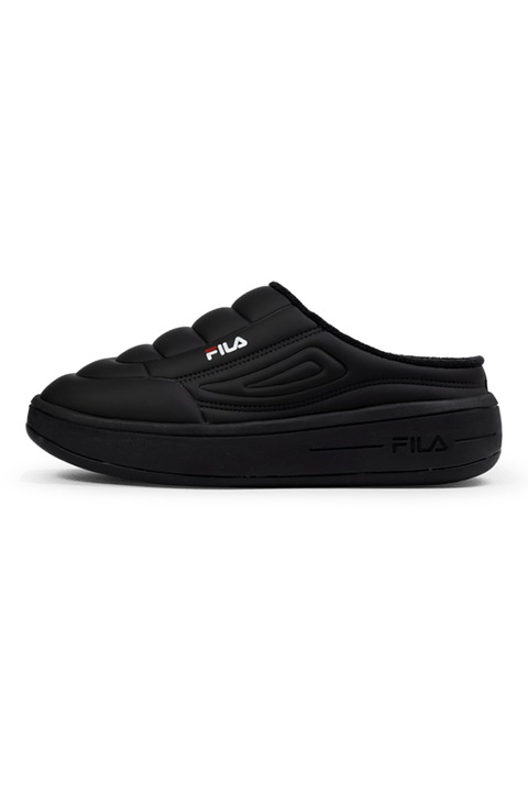 Fila, Saboti cu logo, Negru, 36