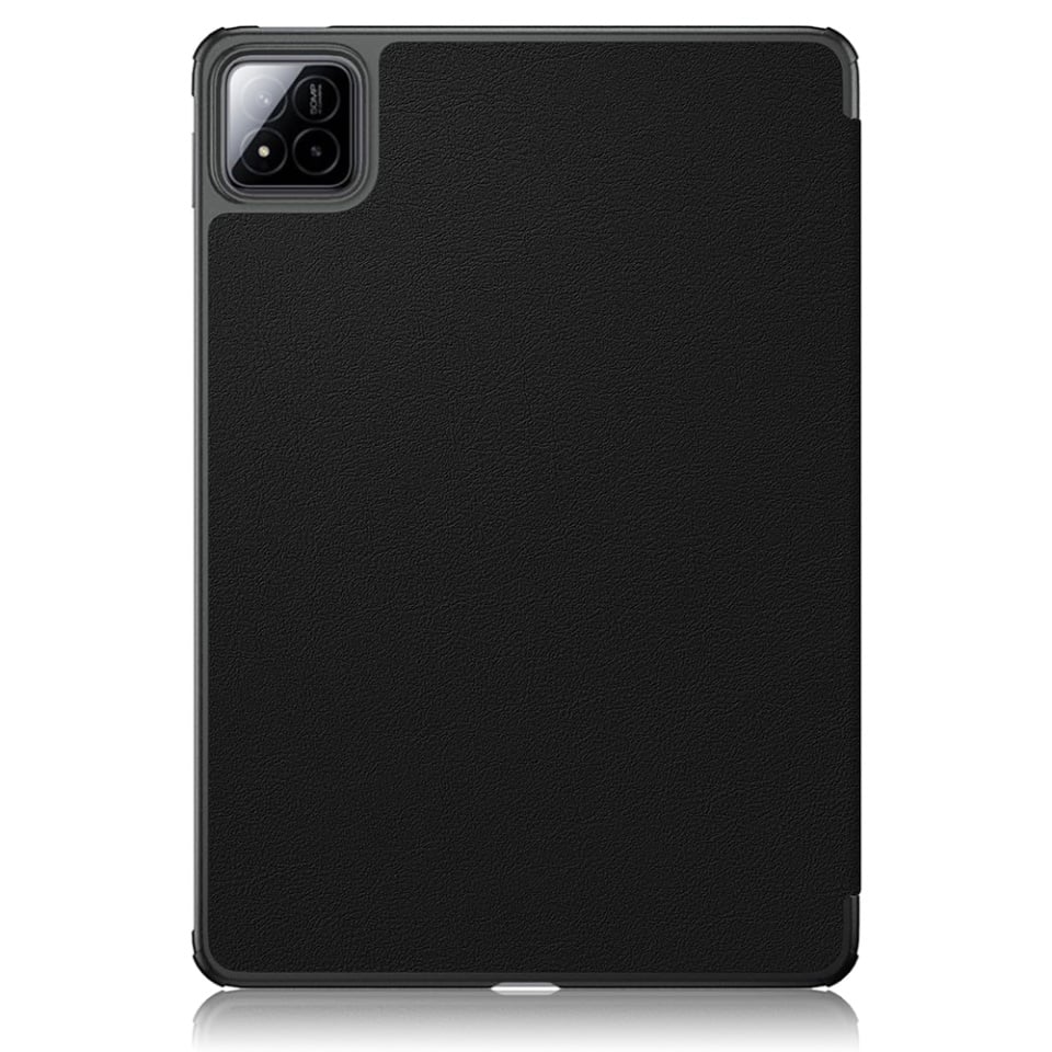 Husa tableta pentru Xiaomi Pad 7 / 7 Pro, SKYDDAR INNOVATION, cu suport Multi-Unghi si functie Sleep/Wake, FoldPro, Negru, set cu sticker