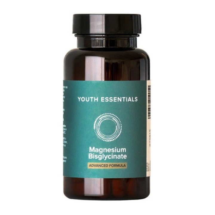 Magneziu Bisglicinat, supliment alimentar, 60 capsule vegetale, Youth Essentials