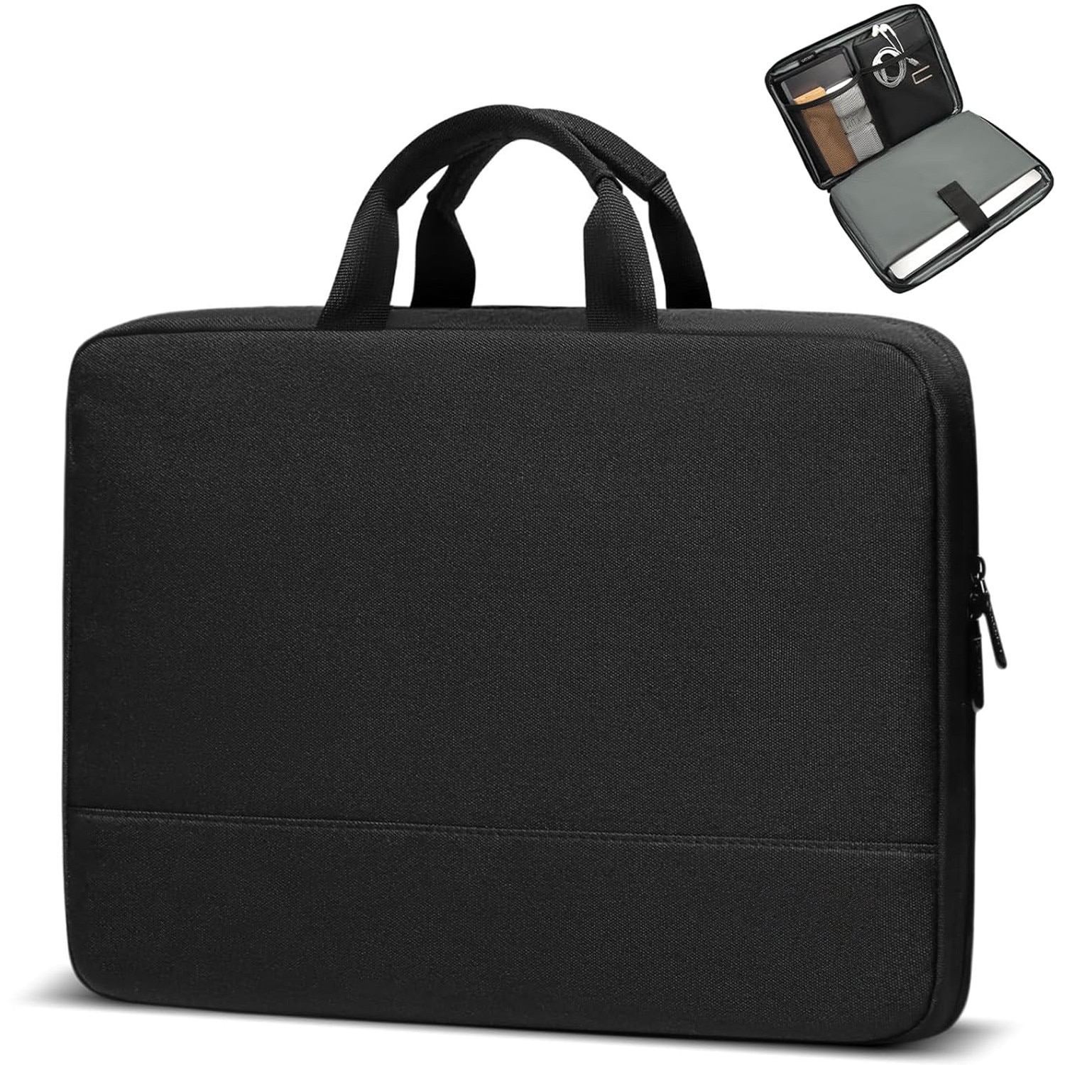 Geanta laptop, 15.6 ”, Dimensiuni 400x285x50 mm, Impermeabila, Negru