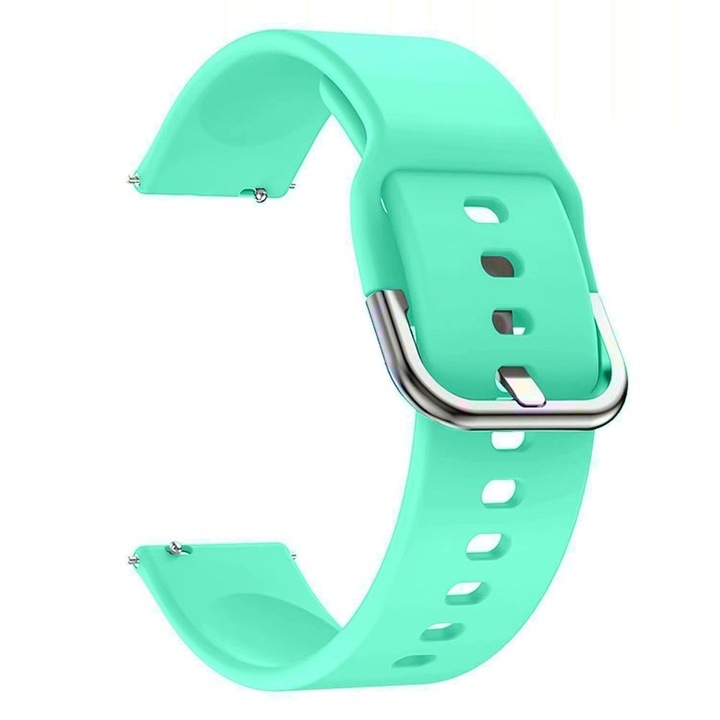 Каишка за Huawei Watch GT2 / GT3 42mm, Samsung Galaxy Watch 4 / 5 / 6 / 7 / FE, Polar Ignite / 2 / 3 / Unite, Amazfit Bip GTR 42mm, GTS 2 / 2e / 3 / 4 / Mini, Garmin Forerunner 165 / 245 / 55 / 645, Venu / SQ, Vivoactive 3 / 5 / Music, 20mm, Мента
