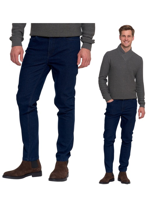 Blugi barbati, Moraj, clasici, denim, croiala dreapta, 36 EU