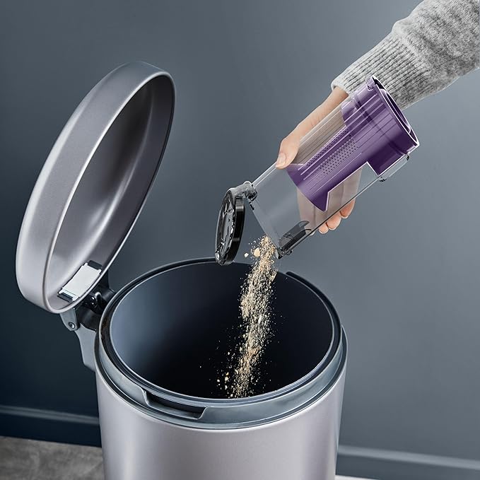 Aspirator vertical fara fir Rowenta RH6A33WO X-Pert 7.60, Mov/Gri, 140 W, Recipient 0, 44 L, 81 decibeli