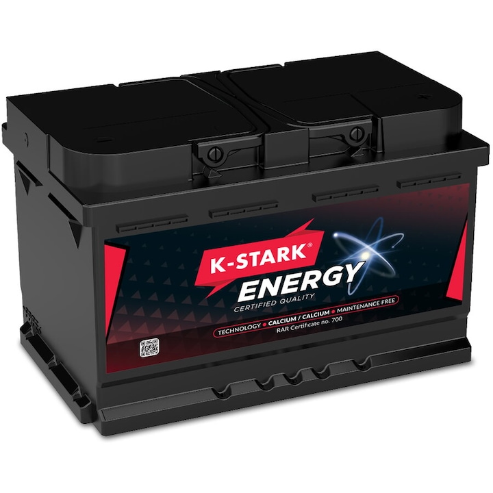 Acumulator ENERGY 60 Ah Curent descarcare: 480 A