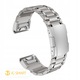 Bransoleta tytan pentru Garmin Fenix 5 6 7 8, 22mm, ultra usoara, argintie sau neagra