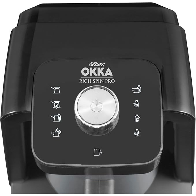 Aparat de cafea turcească Arzum OKKA RICH SPIN PRO, cupru, inox, funcție Slow Brew