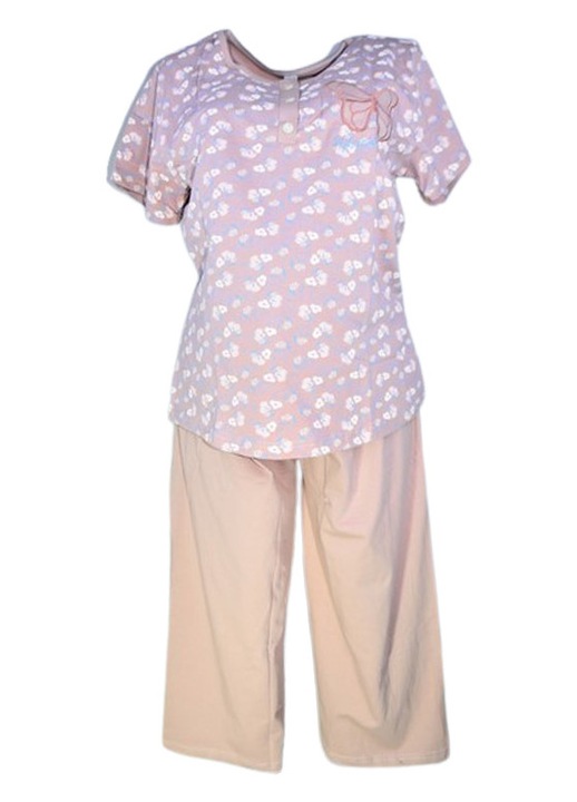 PIjama 2 piese pentru gravide, Sevgi 4111R, Roz 121563