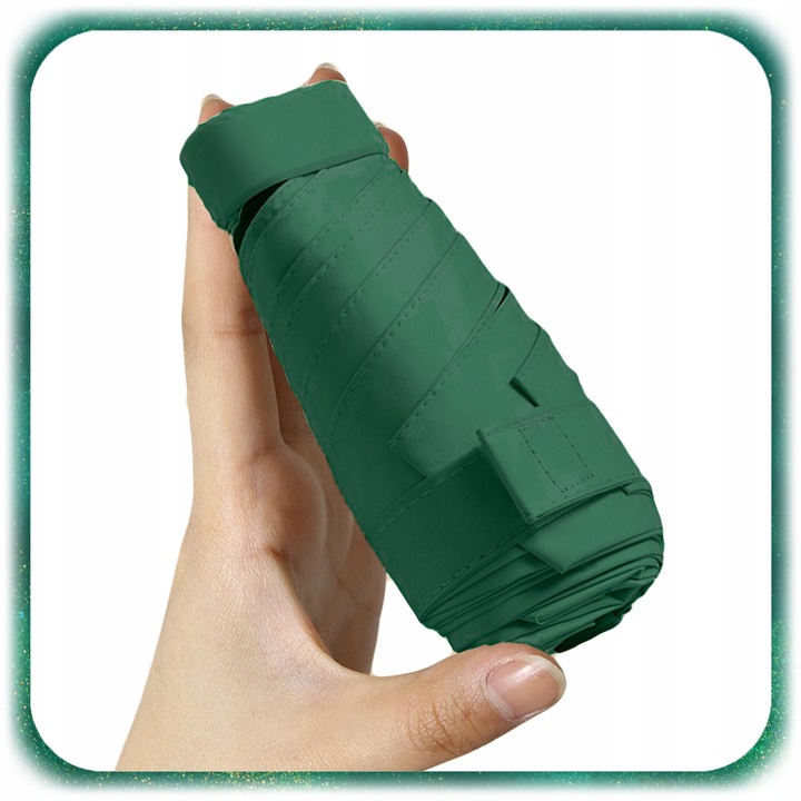 Umbrela pliabila manuala Pixel, compacta, ultra usoara, protectie UV 50+