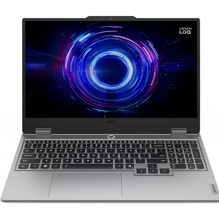Lenovo LOQ laptop, 15,6" Full HD, Intel® Core™ i5 13450HX akár 4,6 GHz-ig, 32 GB RAM DDR5 4800, 1 TB SSD, NVIDIA® GeForce® RTX 5050 8 GB, Windows 11 Home, Luna Gray 1 TB