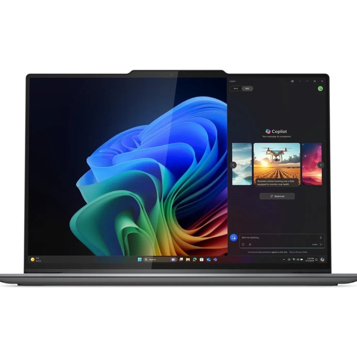 Lenovo ThinkPad X9-14 G1 Laptop, 14" 2.8K, Intel® Core™ Ultra 7 258V akár 4.8 GHz, 32 GB RAM LPDDR5x 8533, 1 TB SSD, Intel Arc Graphics 140V, Windows 11 Pro, Szürke 1 TB