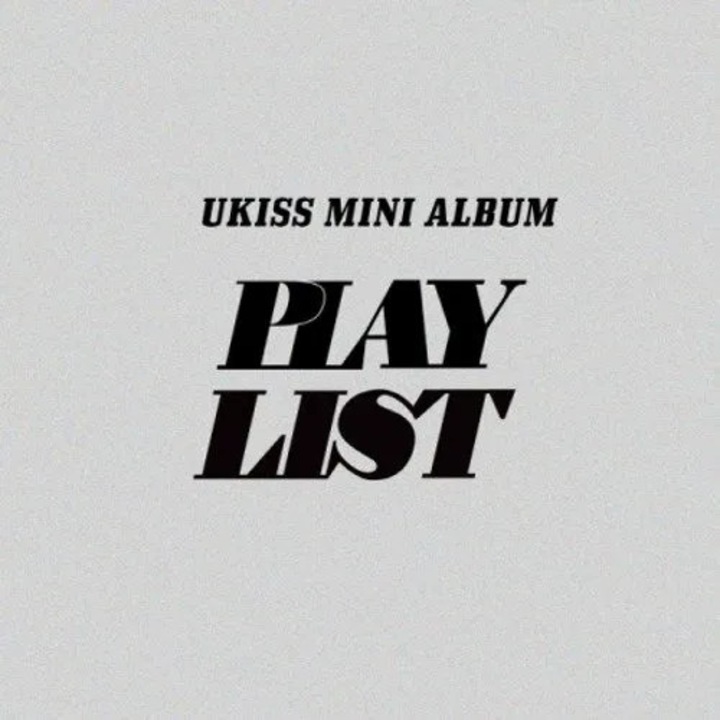 CD U-Kiss: Play List, K-pop, 1 disc