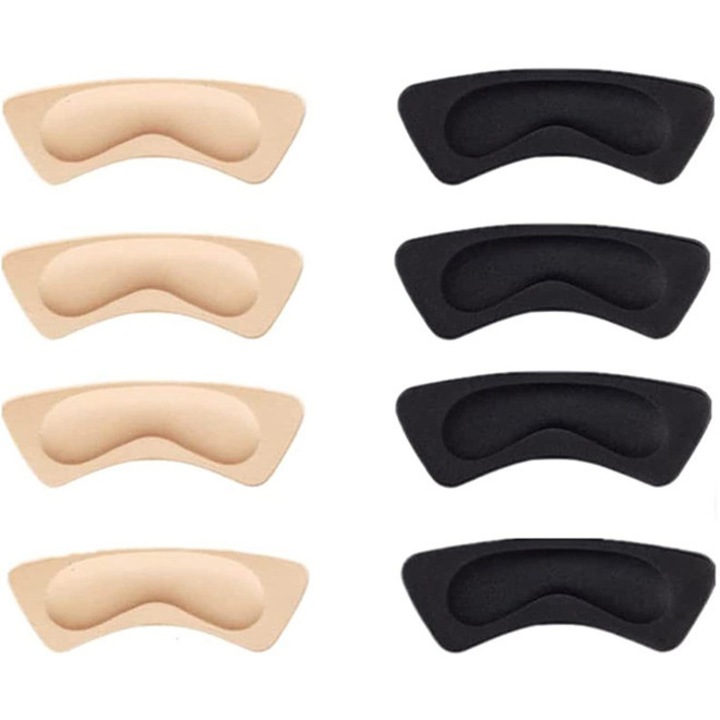 Perne toc TodyJeyHo set 4 perechi spuma negru bej 30x4cm