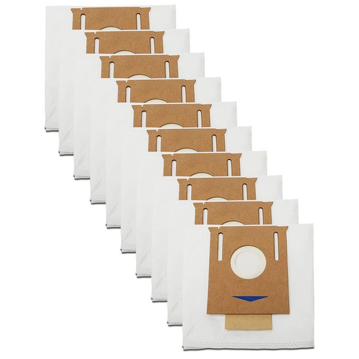 Set 10 saci pentru aspirator robot, TodyJeyHo, compatibil cu ECOVACS Deebot T8 AIVI/T8/N8 Pro Plus/N8 Pro/DX93/DDX96