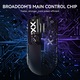 Безжична геймърска мишка ATTACK SHARK X11 лека с RGB докинг станция за зареждане, Tri-Mode свързване - 2.4G/USB-C/BT, 22K DPI, оптичен сензор PAW3311, превключвател HUYU, 5 програмируеми бутона за PC/Mac (черен)