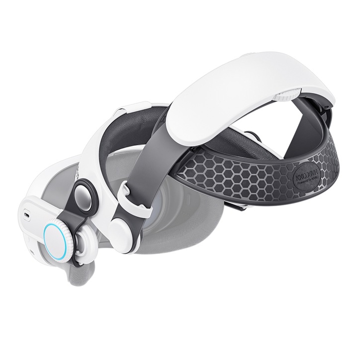 KKCOBVR Лента за глава Q3 - Съвместима с Meta Quest 3 / Quest 3S, повишен комфорт, намалява натиска, първокласна подмяна в стил Elite за Oculus Quest 3/3S