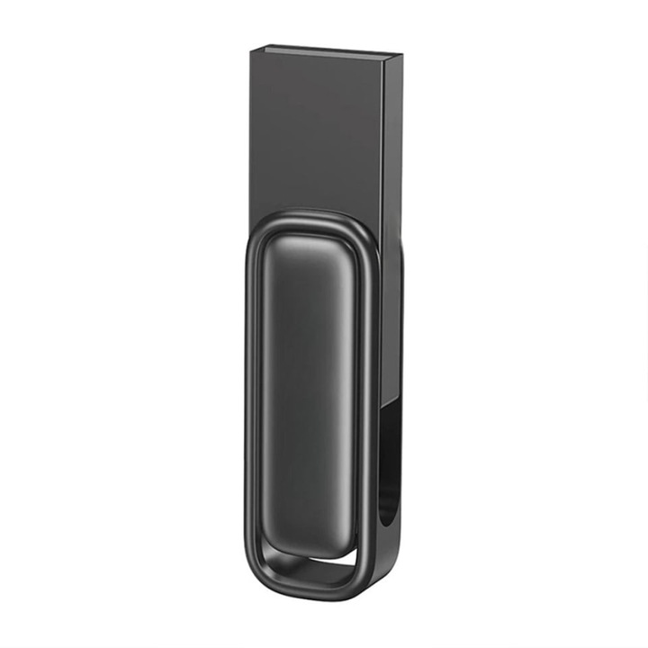 Stick memorie USB 3.0, SKYDDAR INNOVATION, 32GB, viteza citire 80MB/s, finisaj metalic Tarnish, set cu sticker