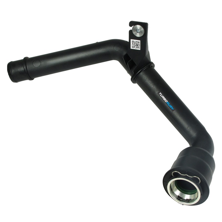 Furtun Aer Intercooler, Turborury, Fabricata Din Cauciuc Siliconic, Nissan Qashqai I 1.5 Dci, Intarita Cu Fibra De Kevlar, Adaptata Pentru Temperaturi Ridicate, Rezistenta La Ulei, Neagra, 1 Bucata