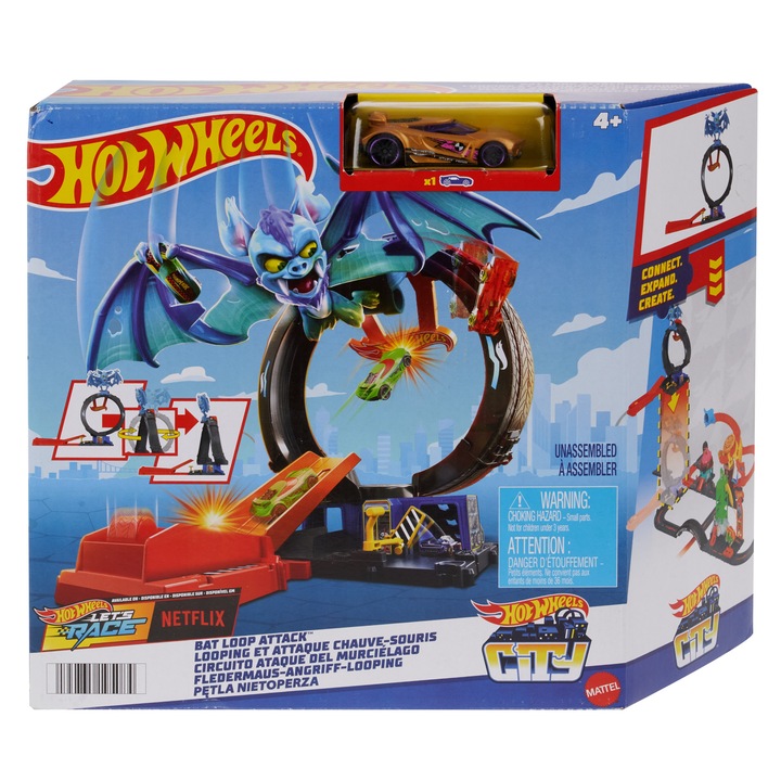 Hot Wheels City Комплект "Прилепска примка" HTN78