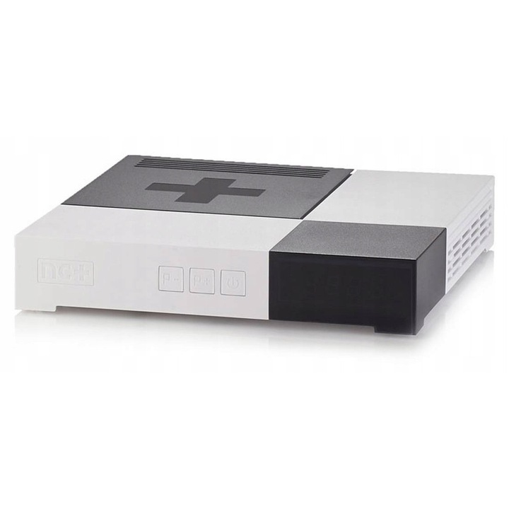 Цифров декодер Canal+, модел Start+ BG5, 1 тунер, резолюция HDTV 720p/1080i, черно/бял