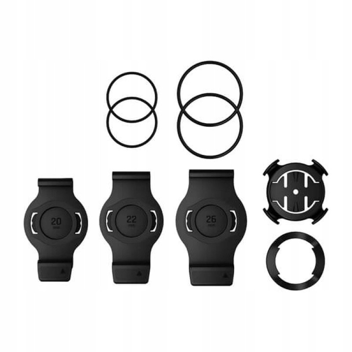 Kerékpártartó, Garmin, Fenix 6/6s/6X/7/7s/7X/Epix modellekhez, gyorsrögzítésű, fekete