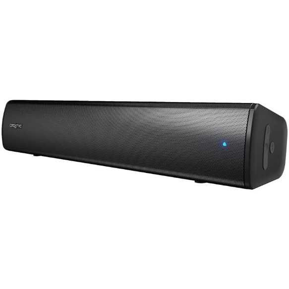 Soundbar Creative Stage Air V2 2.0 20W, Bluetooth, negru, 75x410x94mm