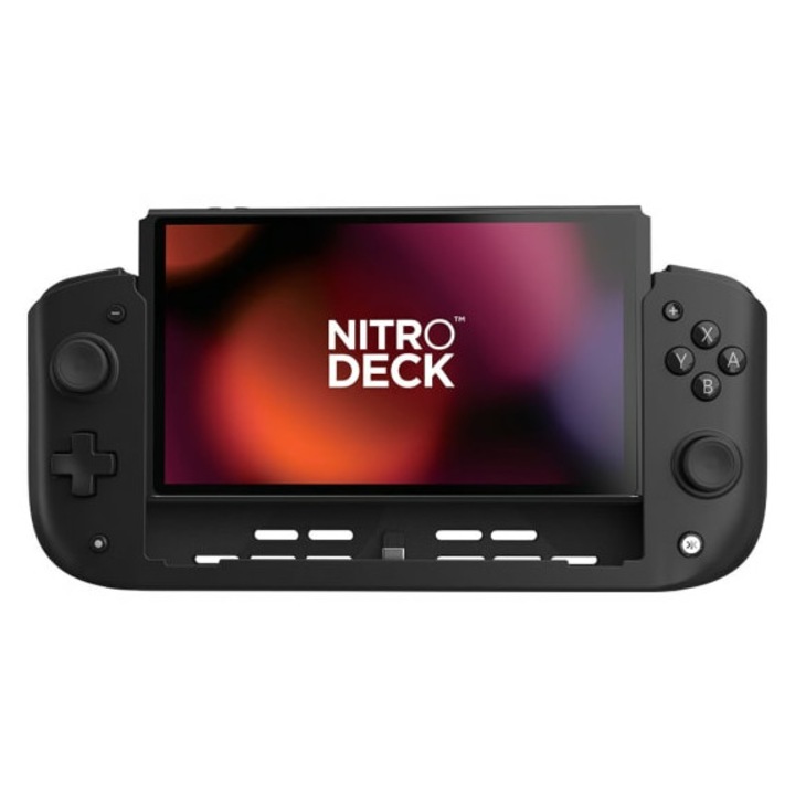 Kontroller, Nitro, Nintendo Switchhez, ergonomikus, fekete