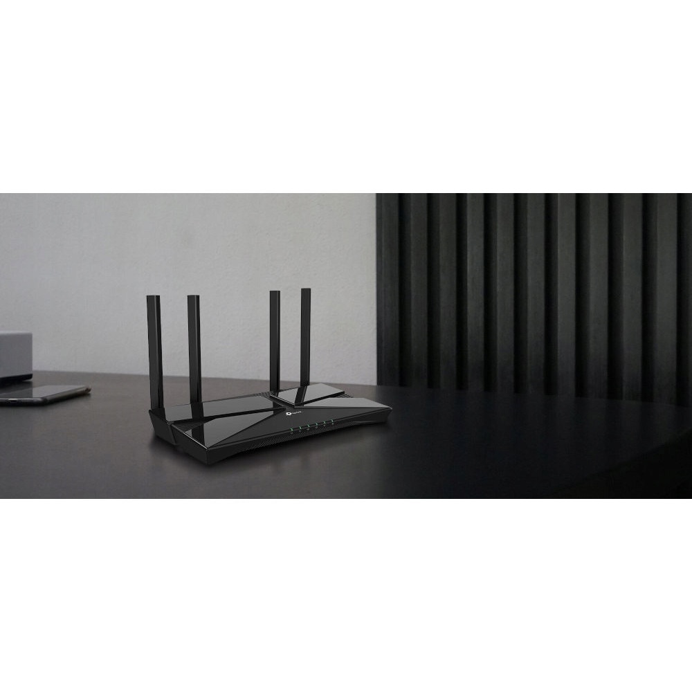 Безжичен рутер TP-LINK Archer AX1800, 4 LAN порта, 1800 Mbps, 2.4x5GHz ...