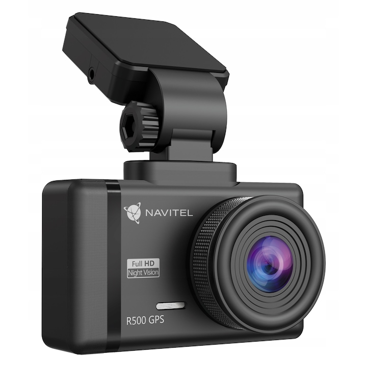 Автомобилен видеорегистратор Navitel R500, Full HD, нощно виждане, 2.35", GPS, G-сензор, магнитна поддръжка