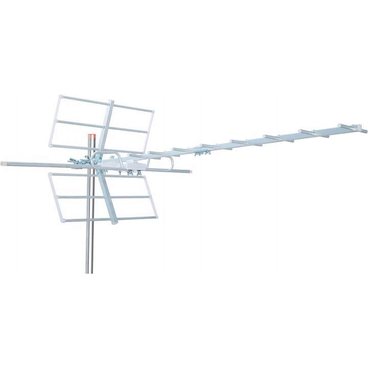 TechniSat Technicombo насочена антена, с усилвател, DVB-T/T2, UHF/VHF, външна