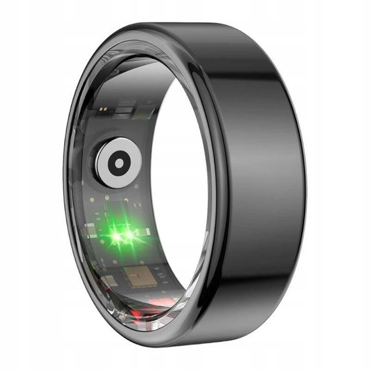Smartring Colmi R02, 18.9 мм, пулсомер, IP68, черен