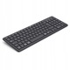 Tastatura wireless Hama WK-300 multi-device neagra 36,9x12,6x2,3cm
