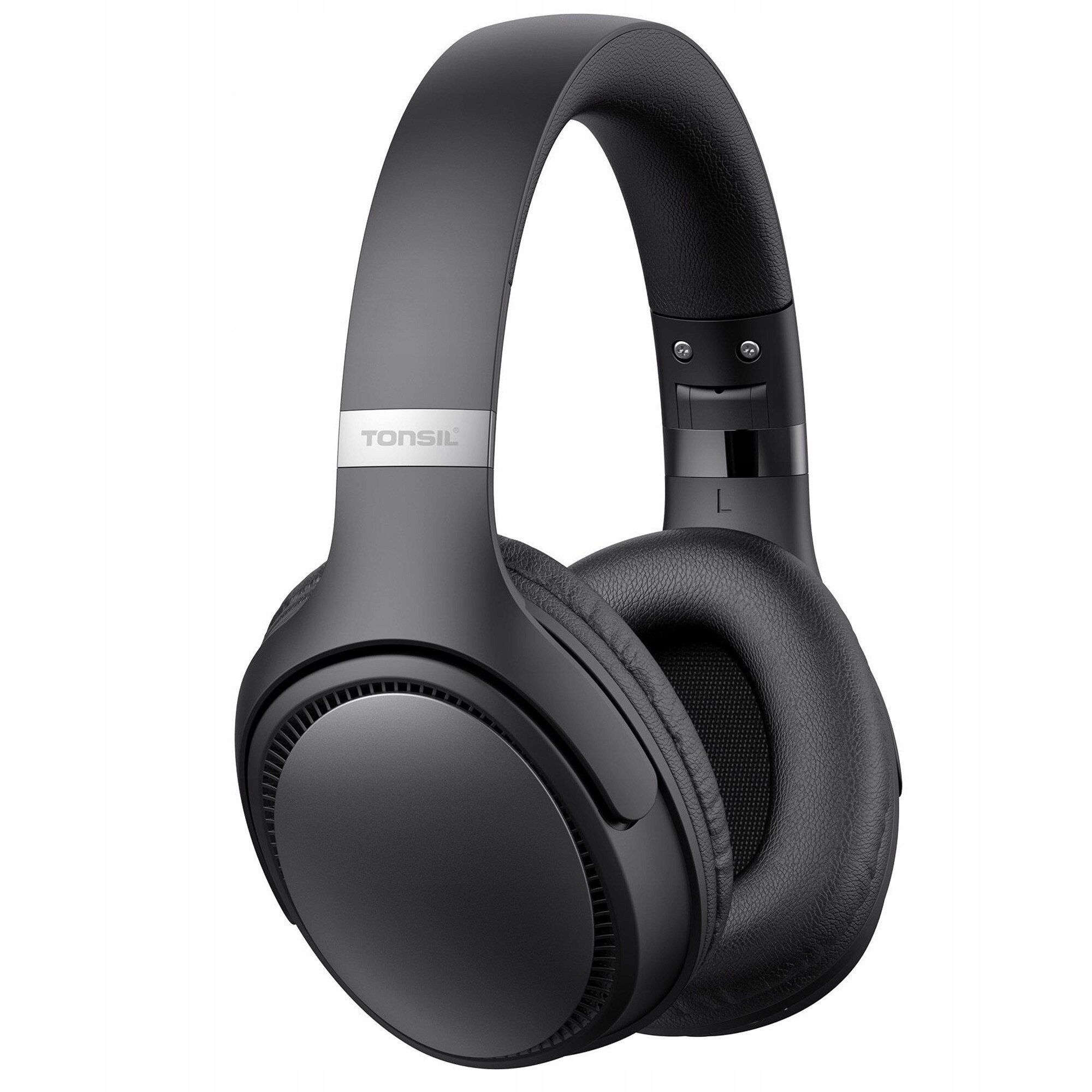 Casti wireless Tonsil R35BT PRO ANC, negru, 50 ore autonomie, conectare duala