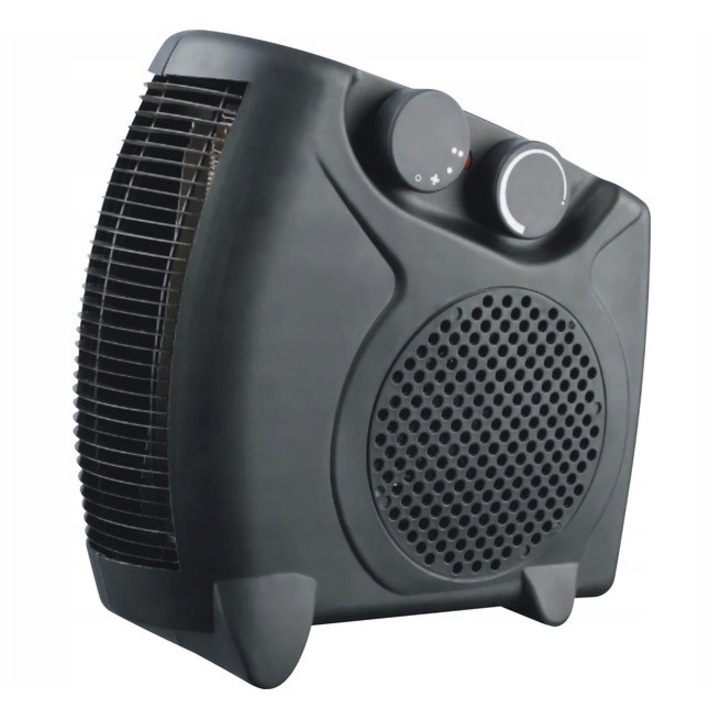 Kepland NSB-200A7 ventilátoros fűtőtest, 2 teljesítményszint, fekete, 1000x260x250mm